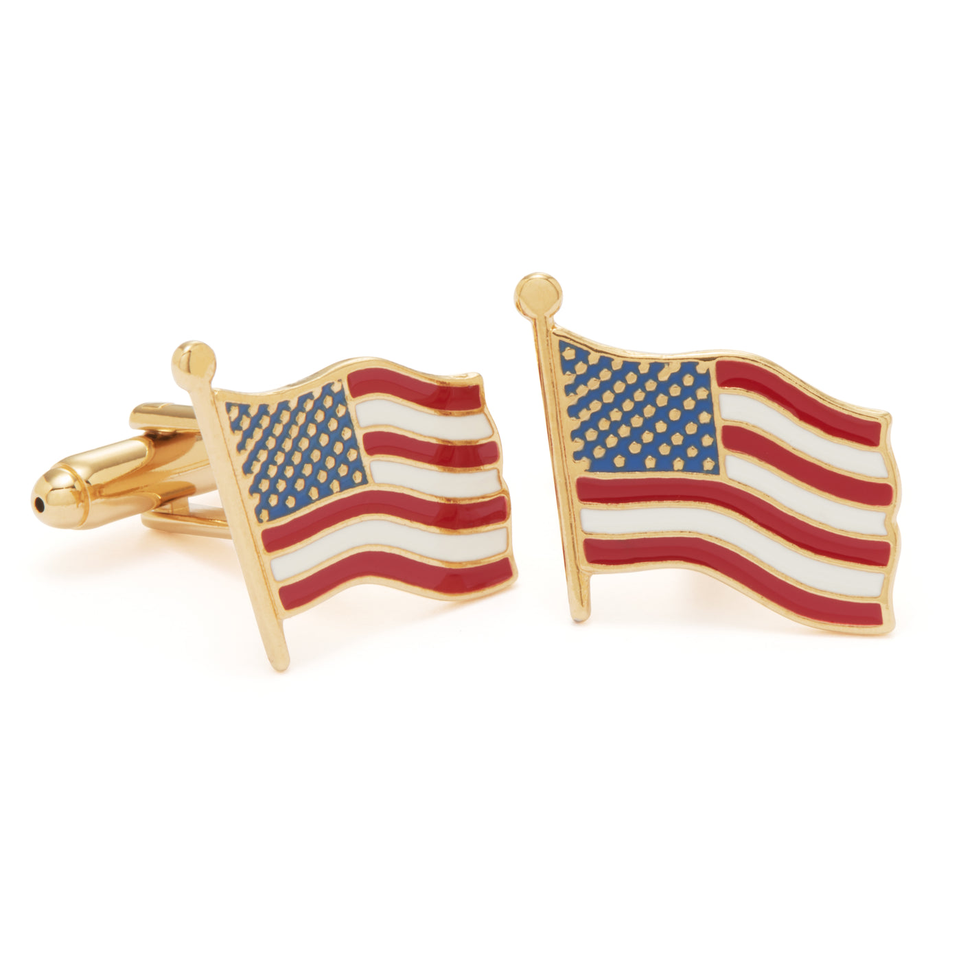 American Flag Cuff Links