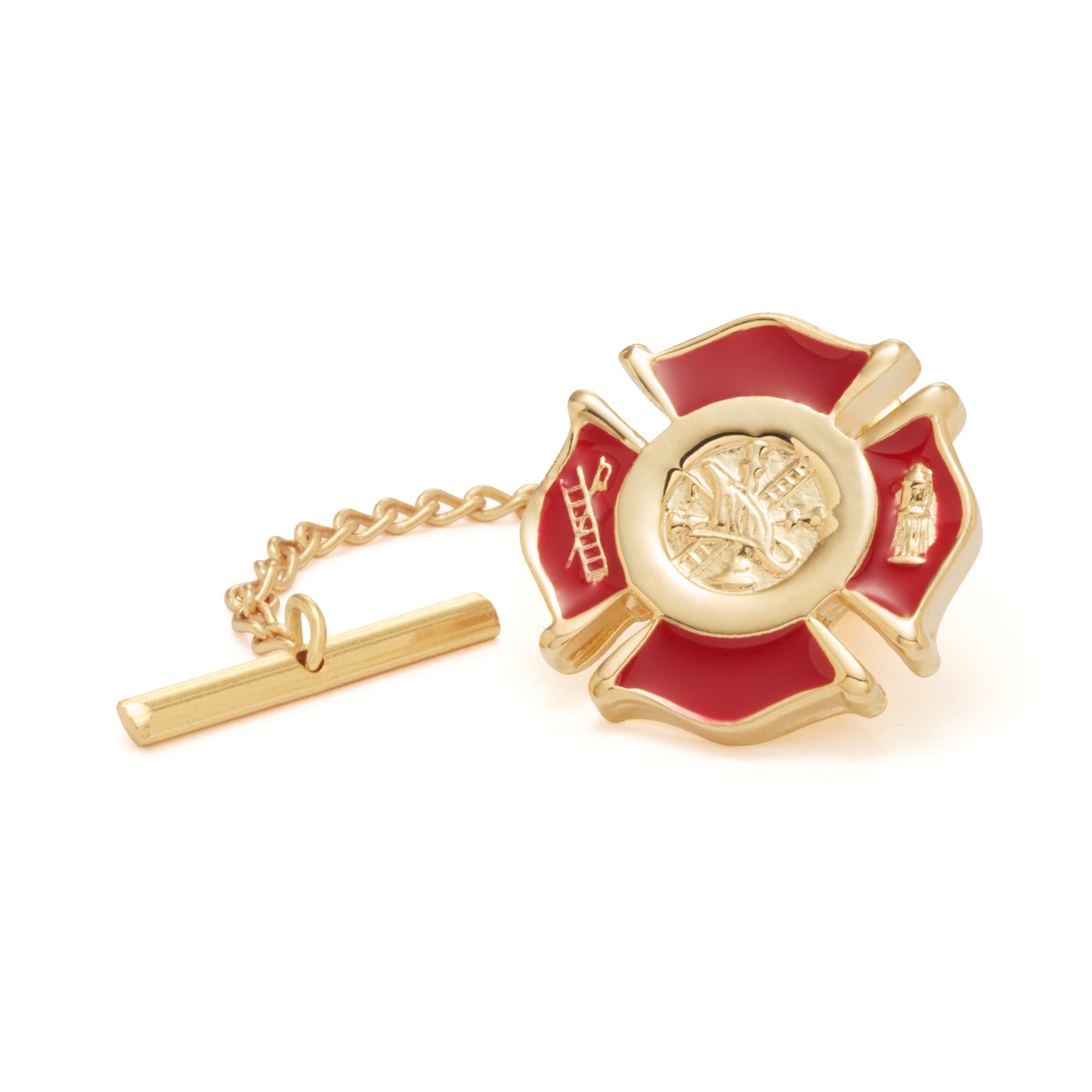 Fireman Emblem Tie Tack