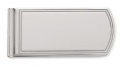 Sterling Silver Money Clip w/ Double Line Border