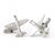 Sterling Silver Airplane Cuff Links